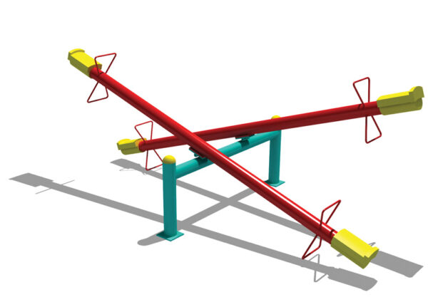 Metal Çift Kollu Tahterevalli (ORJ.44)