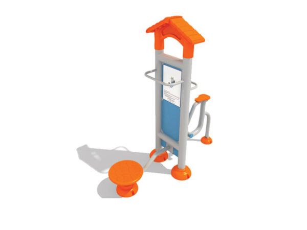 orj-93.jpg Panolu Oturarak ve Ayakta Bel Çevirme Spor Aleti (ORJ.93)